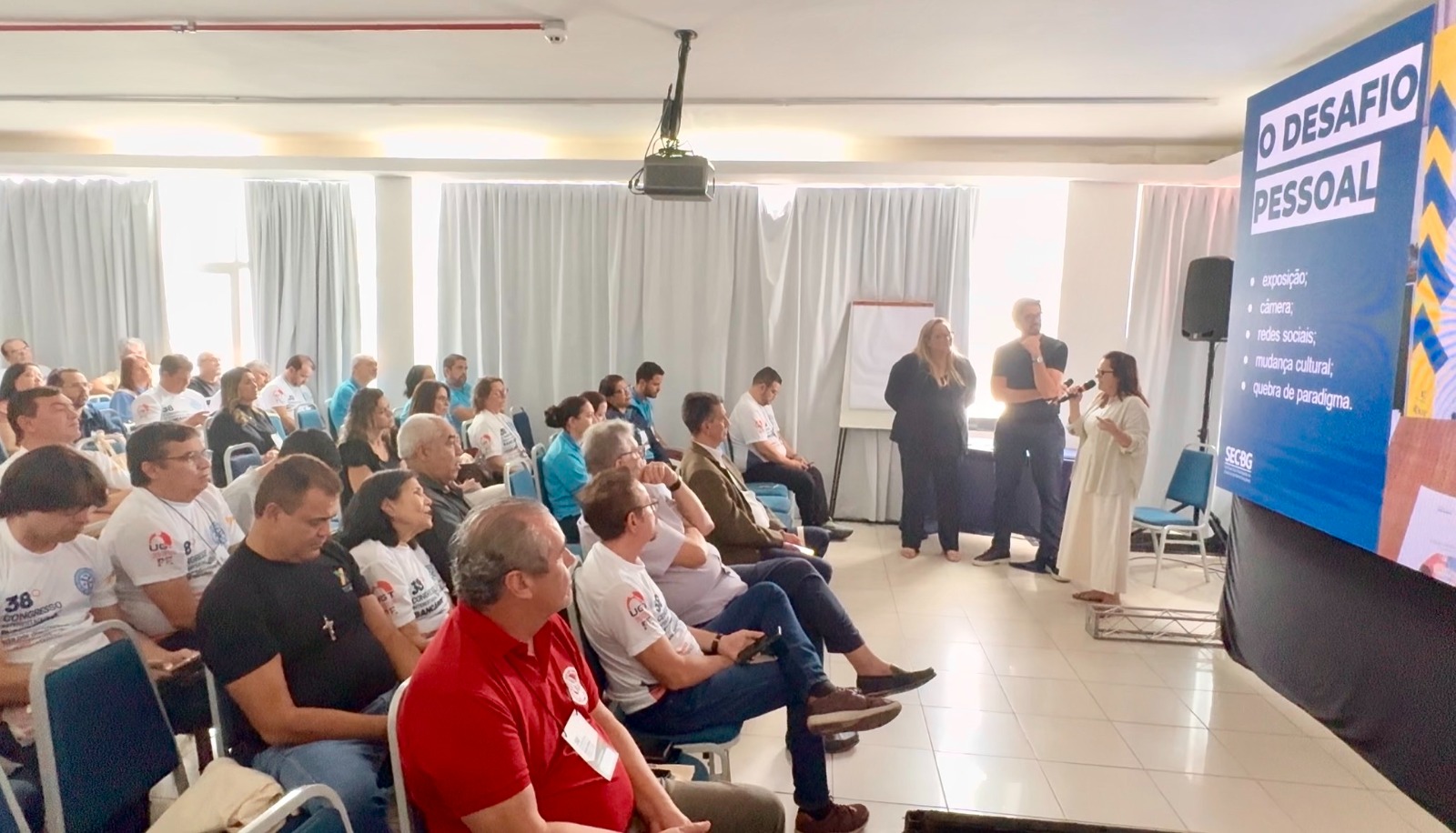 SEC-BG é destaque nacional em congresso sindical e apresenta case de sucesso em comunicação no Nordeste